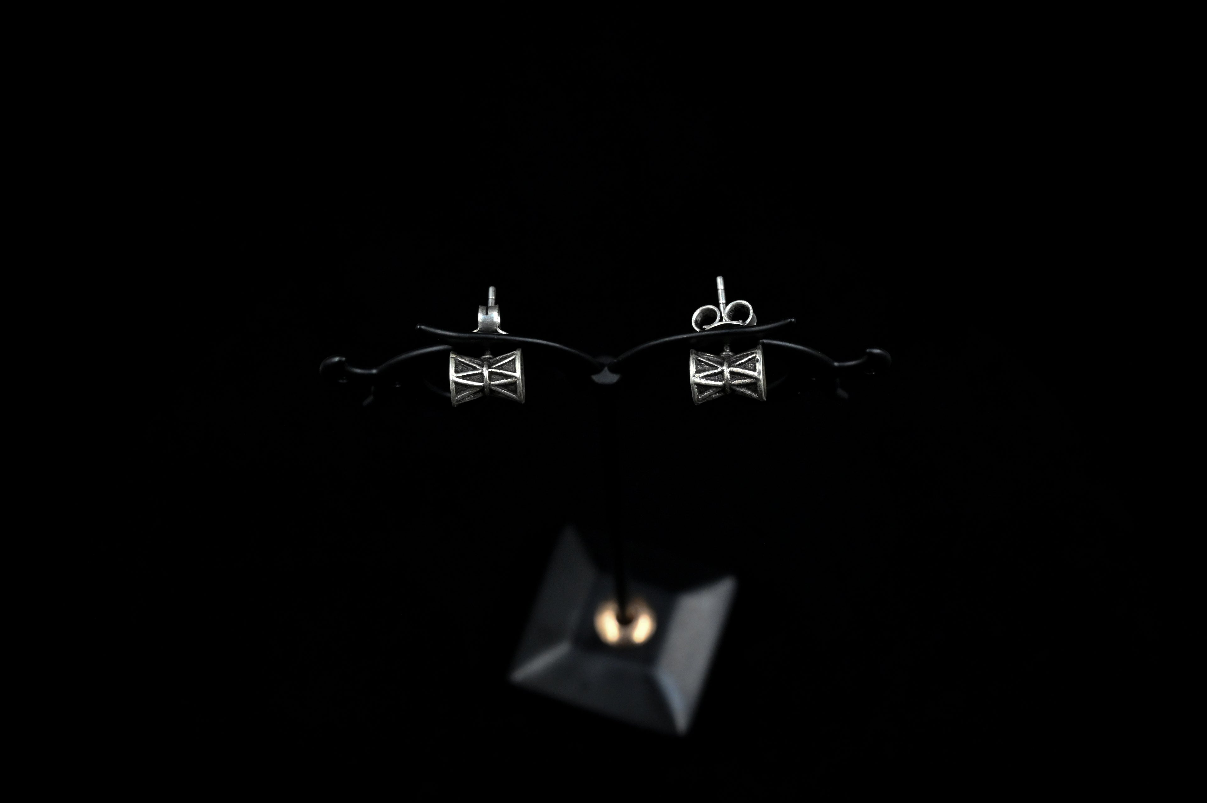 Damroo (Damru) Earring Studs for Men & Women/Girls